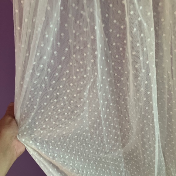 Free People NWT Corset Polka Dot Netting Kimono - Picture 8 of 10